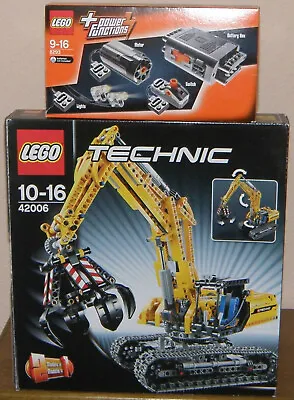 Buy LEGO Technic 42006 Excavator Caterpillar Excavator 100% Complete With PowerFunction 8293 • 141.23£