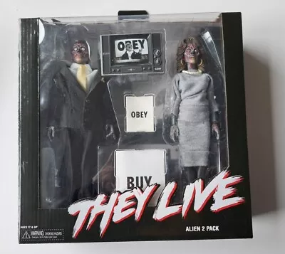Buy Neca They Live Aliens Clothed Action Figures Set  • 69.99£