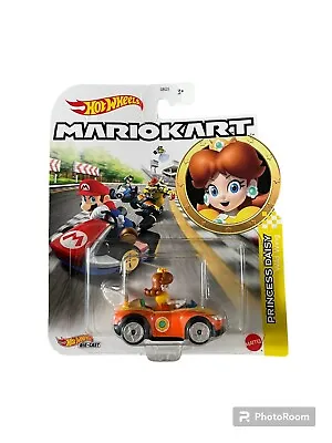 Buy Hot Wheels Mario Kart • Princess Daisy Wild Wing • 12£