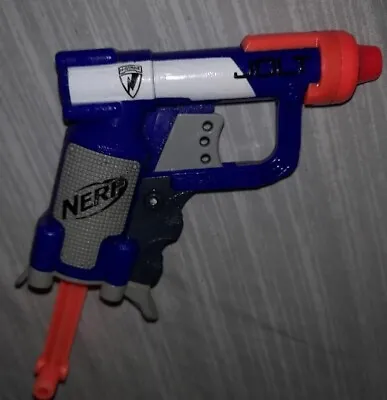Buy NERF N-Strike Elite Jolt Soft Dart Gun Blaster Gun - A0707EU6 Blue Orange Kids  • 7.99£