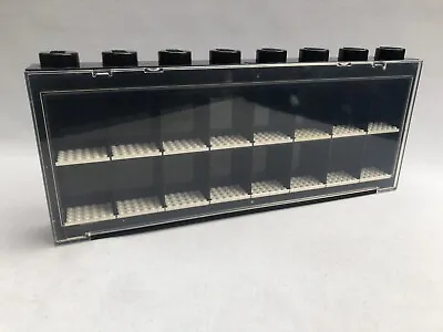 Buy Vintage Lego Minifigures Large Black Display Case For 16 Figures Good Condition • 20.99£