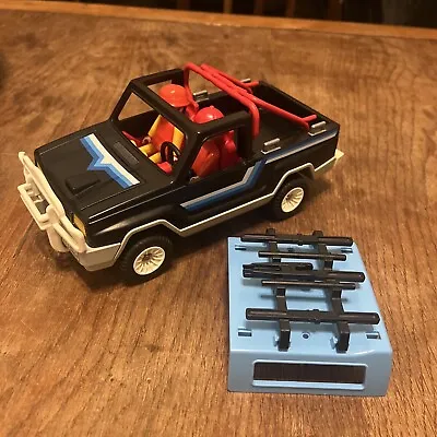 Buy 1993 Playmobil Vintage 3764 Jeep Pick Up Truck + Figures Vgc • 12.37£