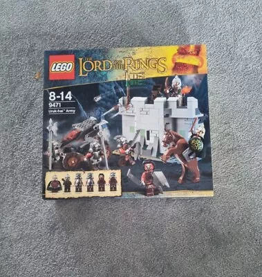 Buy LEGO 9471 The Lord Of The Rings Uruk-Hai Army Eomer Helm's Deep Brand New • 130£
