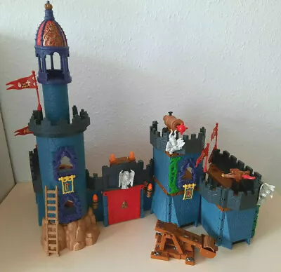 Buy Imaginext Battle Castle & Figures Fisher Price 2002 Nearly Complete • 30£