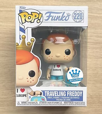 Buy Funko Pop Funko Traveling Freddy #220 + Free Protector • 11.99£
