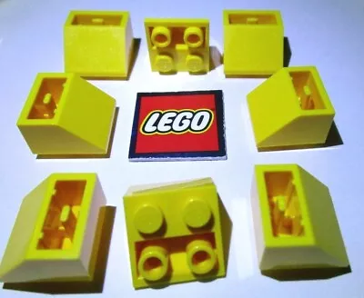 Buy LEGO Inverted Slope 45° 2x2 Bricks (Packs Of 8 ) - Choose Colour NEW Design 3660 • 3.49£