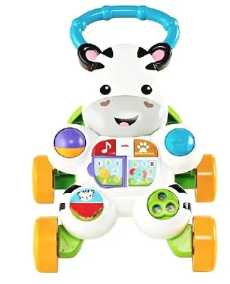 Buy Fisher-Price Learn With Me Zebra Baby Walker - DKH80 • 15£