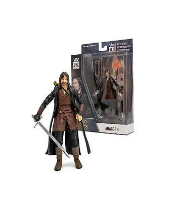 Buy The Lord Of The Rings BST AXN Action Figure Aragorn 13cm • 14.95£