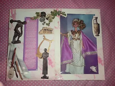 Buy Grecian Goddess Great Eras Barbie Box Vintage Collector's Collection 90's • 72.85£