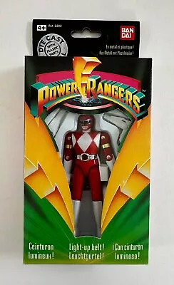 Buy Mighty Morphin Power Rangers Light Up Belt Red Ranger From Bandai 1993 • 40£