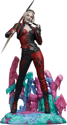 Buy DC Batman Comics Margot Robbie As Harley Quinn Premium Format Statue Sideshow • 886.64£