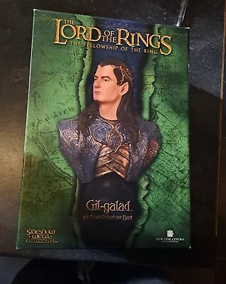Buy Sideshow Meta Gil Galad Lord Of The Rings LOTR Lord Of The Ring Bust Figure • 82.37£