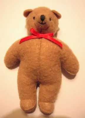 Buy Vintage Teddy Bear Small (Sylvanian Size) 11 Cm Tall Stuffed Toy • 8.95£