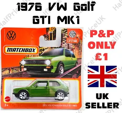 Buy Matchbox 1976 Volkswagen Golf GTI MK1 VW Classic Hot Wheels 1.64 Diecast Cars • 6.99£
