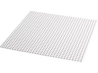 Buy LEGO 11026 Classic White Baseplate Building Base, Construction Toy Square 32x32  • 4£