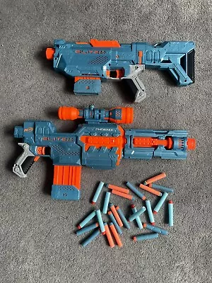 Buy Nerf Gun Bundle 2 Guns Plus Some Bullets • 17.99£