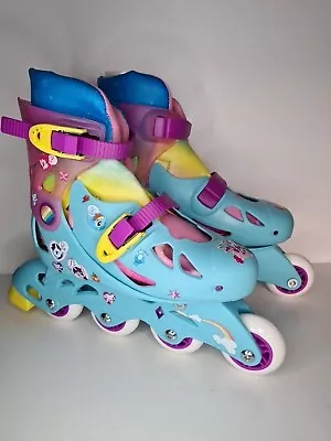 Buy My Little Pony In Line Roller Skates Adjustable 4 Sizes Age 5 To 8 • 7.99£