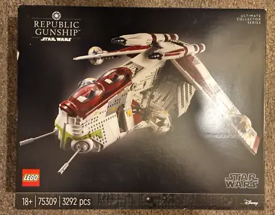 Buy LEGO Star Wars 75309 UCS Republic Gunship SEALED SET NEW • 315£