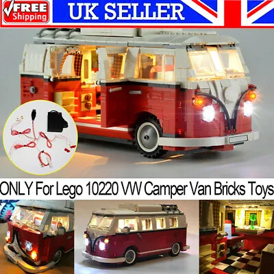 Buy LED Light Kits For Lego 10220 The Volkswagen T1 Camper Van Lighting Bricks UK • 12.98£