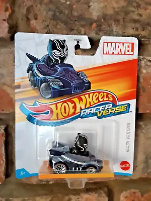 Buy Hot Wheels Marvel Black Panther Racerverse Character Car HKB97 - New & Sealed • 9£