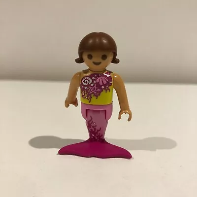 Buy Unused Playmobil Ocean & Mermaid: Little Girl Mermaid - Pink • 3.50£