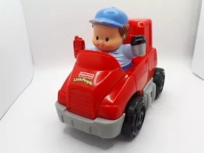 Buy Fisher-Price Little People - Toy Truck With 2  Figure Playset With Sound - GC • 5.99£