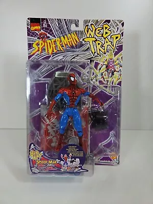 Buy Toy Biz Spiderman Web Trap 1997 Sealed Unopened Figure  • 44.99£