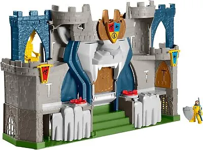 Buy Fisher-Price Imaginext The LionS Kingdom Castle Medieval-Themed Playset With Fi • 41.56£