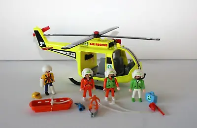 Buy Playmobil 3845 Air Rescue Helicopter 100% Complete - Ref PM/04 • 25.99£