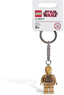 Buy Lego Star Wars C-3PO Minifigure Key Chain New With Tag  • 8£