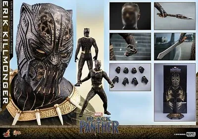 Buy Hot Toys - Black Panther - Erik Killmonger - Mms471 - Marvel 1/6 1:6 • 283.03£