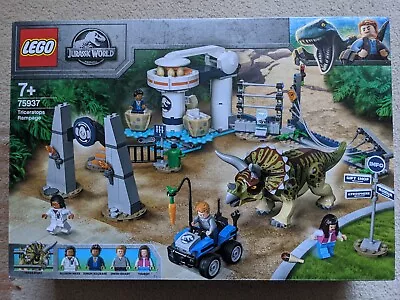 Buy Lego Jurassic World Triceratops Rampage (75937) BNIB • 65£