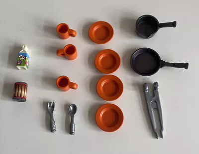 Buy Playmobil - 4859 - Camper Van - Spare - Cutlery, Pans, Carton, Tin  (MD) • 9.99£