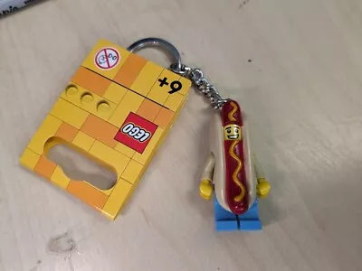 Buy LEGO Hot Dog Suit Guy Keychain/Keyring LEGO CLASSIC 853571 Brand New • 3.70£