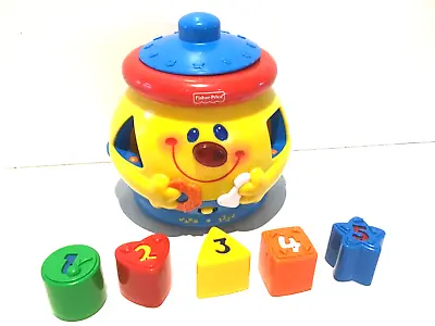 Buy Fisher Price - Laugh & Learn Musical Cookie Jar Shape Sorter Toddler Toy • 8£