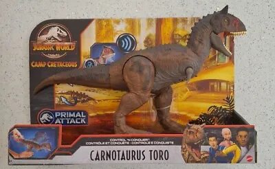 Buy Jurassic World Camp Cretaceous Carnotaurus Toro - Brand New - Free Delivery • 19.99£
