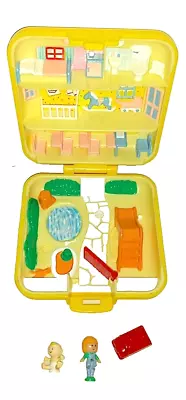 Buy 1990 Polly Pocket Bluebird Midge's Play School Complete Box Full Great • 51.39£