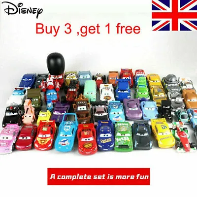 Buy Disney Pixar Cars 1:55 No.95 Lightning McQueen Diecast Model Car Toys Kids Gift • 15.74£