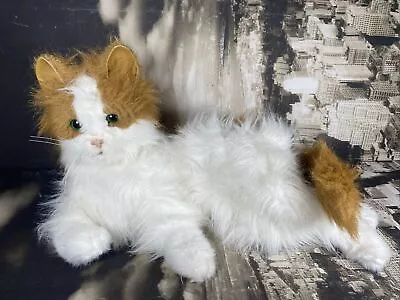 Buy FurReal Friends Large Lulu Ginger White Cat Interactive Toy Hasbro Rare • 54£
