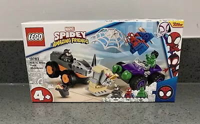 Buy LEGO 10782 Marvel Spidey. Hulk Vs. Rhino Truck Showdown. NISB New Sealed✅ • 15.99£