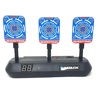 Buy Automatic Reset Electric Target & Score For BB & Nerf Shooting Practice 3 Target • 14.50£