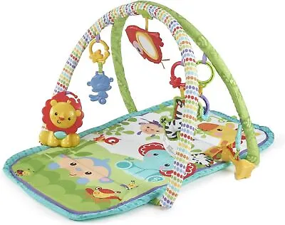 Buy ​Fisher-Price 3-in-1 Musical Rainforest Activity Gym, Baby Playmat • 39.89£