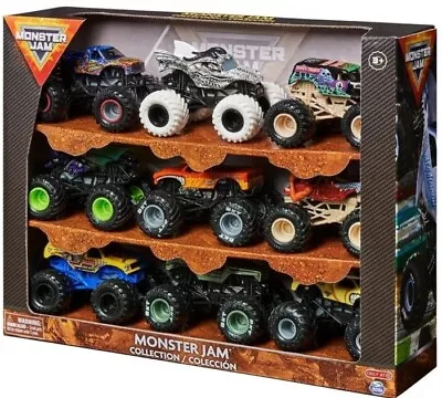 Buy Monster Jam Collection 1:64 Trucks 9 Individual Trucks Bundle Box Set Exclusive • 39.95£