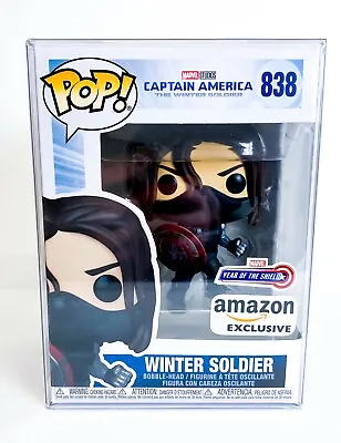 Buy Captain America - Winter Soldier YOTS Amazon Exc 838 + Pop Protector Christmas • 39.99£