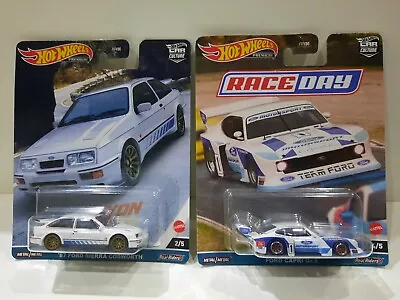 Buy Hot Wheels Canyon Warriors 87 Ford Sierra Cosworth & Race Day Ford Capri Gr5 • 20£