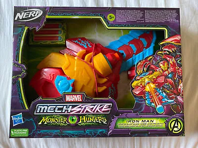 Buy Marvel Mech Strike Monster Hunters Iron Man Monster Blast Blade - Nerf • 16£