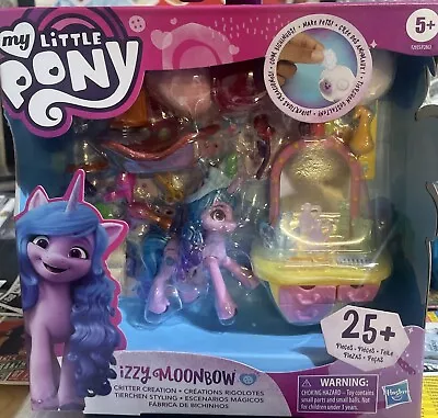 Buy My Little Pony Movie Sparkling Scene Izzy Moonbow Critter Creation New & Sealed • 10.93£
