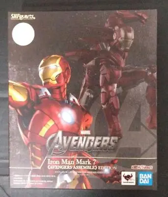 Buy S.H.Figuarts Iron Man Mark 7 AVENGERS ASSEMBLE EDITION Figure Used • 78.47£