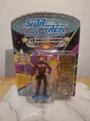 Buy Star Trek Next Generation  -  William T Riker -   Action Figure - Ban Dai  1993 • 18.98£