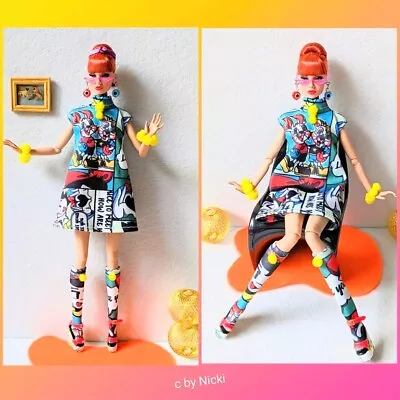 Buy Fashion Set 8 Piece For Barbie Collector Model Muse Fashion Royalty Size Dolls • 25.29£